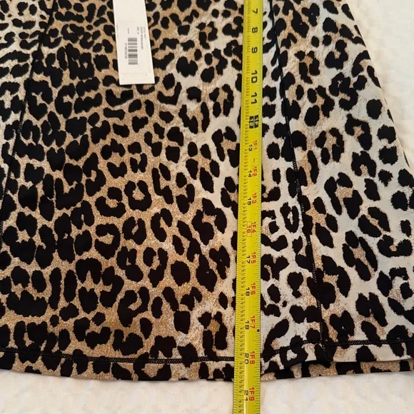 Ganni Leopard Print Straight Skirt - Picture 3 of 11